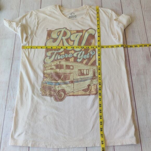 Unisex Mojo "RV There Yet?" seamless graphic tee sz L - Picture 8 of 9
